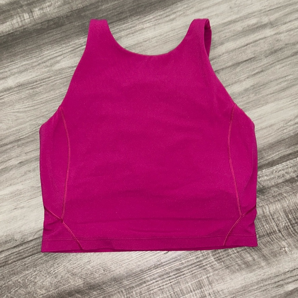 Lululemon Magenta High Neck Align Tank